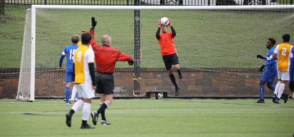 Pedro Ivaskoski saved a career high 14 shots in JCCC's 2-0 win over Allen