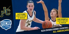 JCCC women’s basketball guards Klinge and Grampsas selected as NJCAA D-II All-Americans