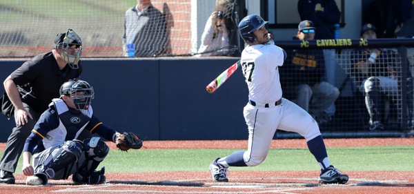 Anthony Amicangelo was 5-for-5 with 3 RBIs in the loss to Colby